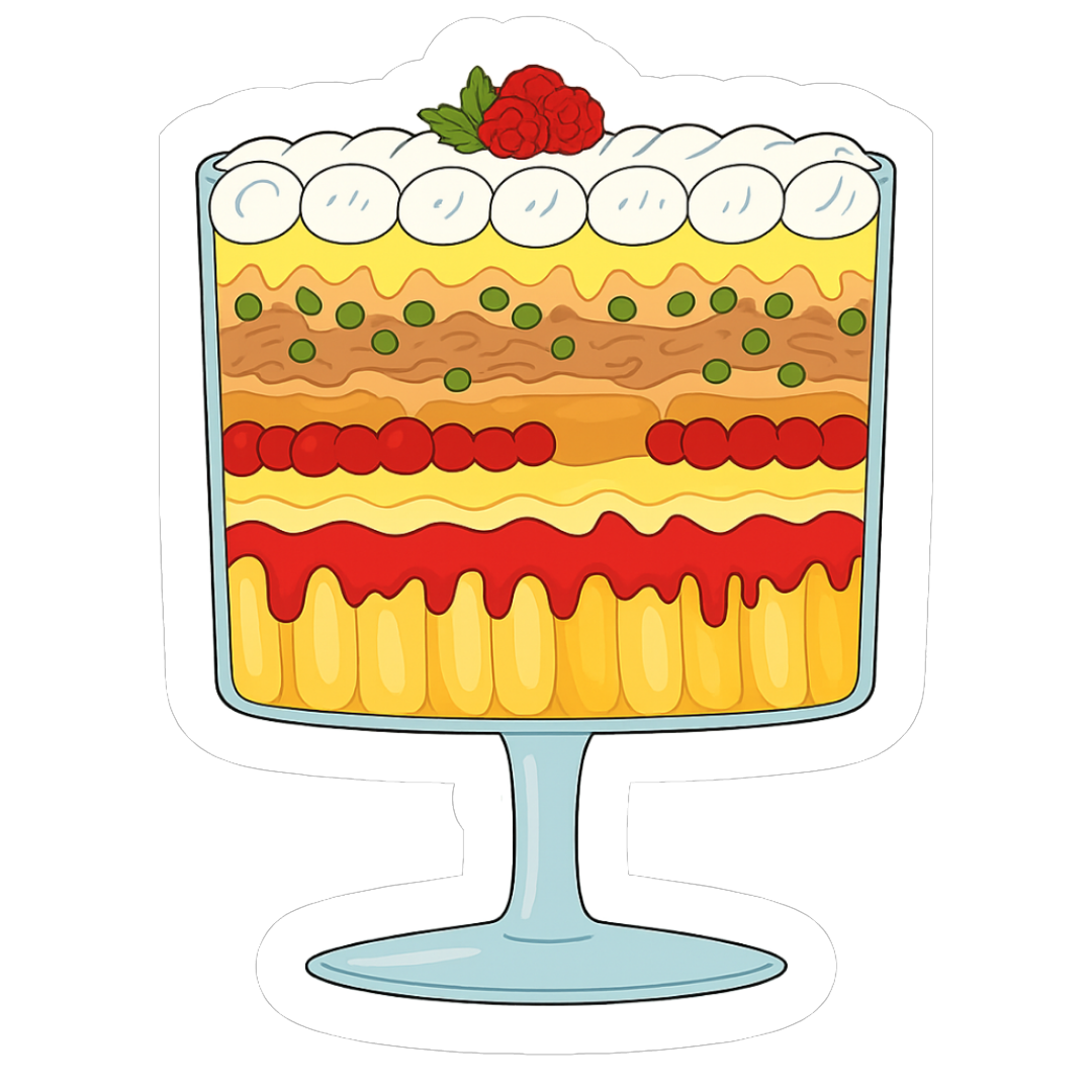 Tarta Trifle Rachel Green