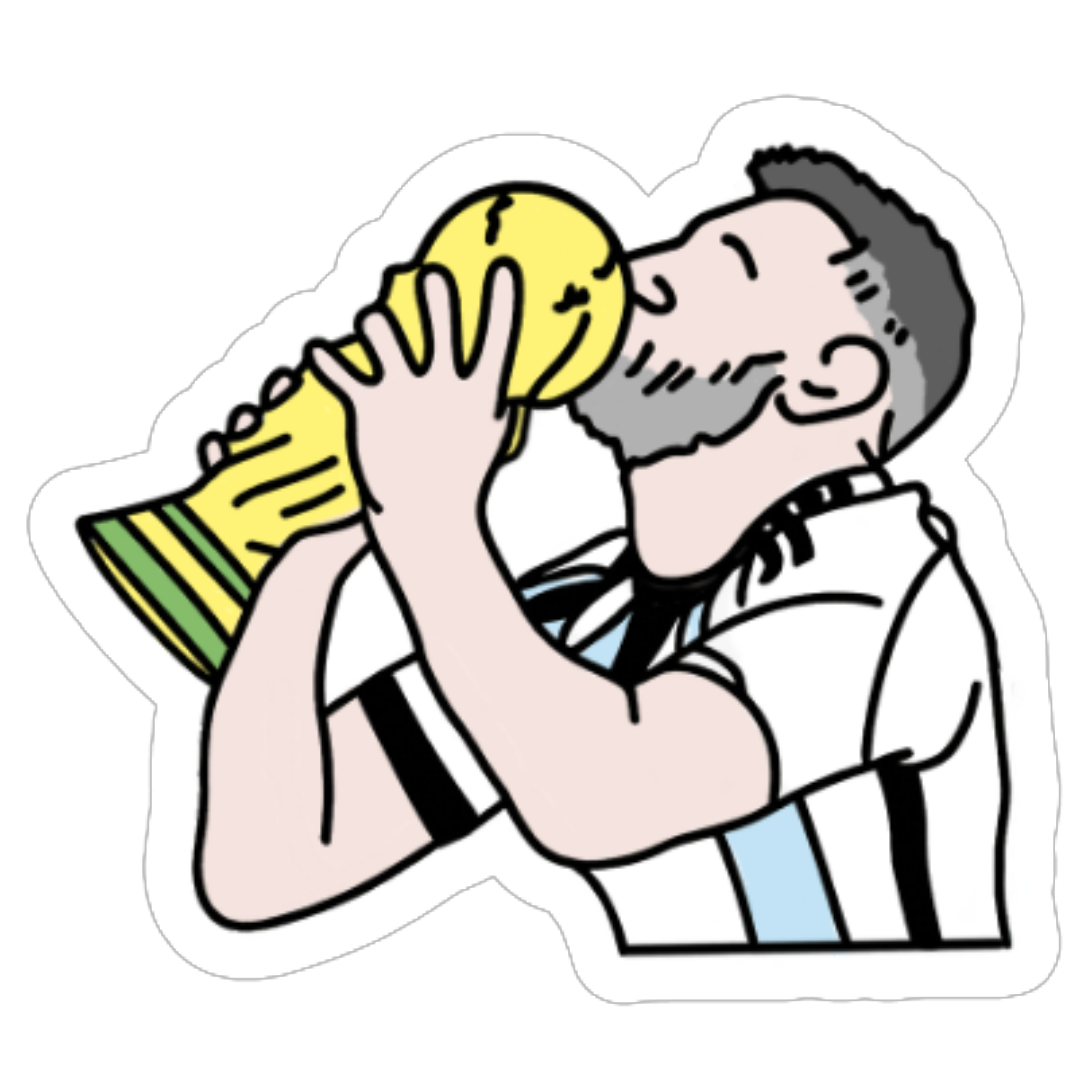 Messi - Copa saludo