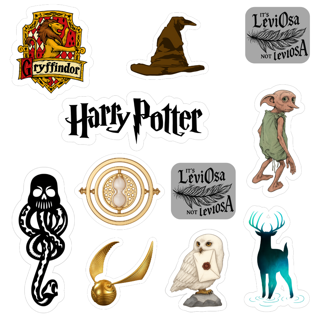 Harry Potter Mix de 11 Stickers